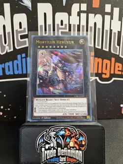 CORI-EN089 Mortilux Heruvur Ultra Rare 1st Ed YuGiOh - Image 1