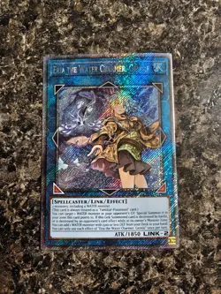 Yugioh Eria The Water Charmer, Gentle - RA03-EN047 - Platinum Secret Rare - NM - Image 1