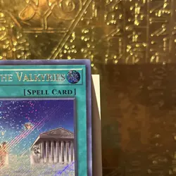 Ride Of The Valkyries Secret Rare 1st Ed SHVA-EN006 NM Yu-Gi-Oh - Image 3