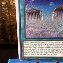 Ride Of The Valkyries Secret Rare 1st Ed SHVA-EN006 NM Yu-Gi-Oh - Image 5