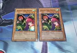 Harpie Lady Sisters MP & HP Super Rare Unlimited MRD-009 OG Print x2 Yugioh! - Image 1