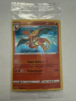 Special Delivery Charizard SWSH075 Pokemon Promo. SEALED - Image 1