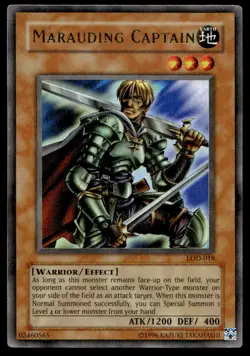 Yu-Gi-Oh TCG Legacy of Darkness #LOD-018 Marauding Captain Ultra Rare NM - Image 1