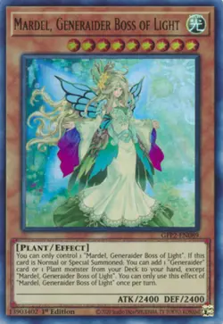 Mardel, Generaider Boss of Light - GFP2-EN089 - Ultra Rare - 1st Edition - Light - Image 1