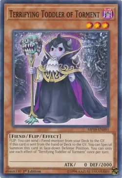 Terrifying Toddler of Torment - MP19-EN091 - Common - 1st Edition - Lightly Play - Image 1