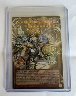 Konami Yu-Gi-Oh! Phara the Primordial Goddess CORI-EN022 1st Ed (Extended Art) - Image 3
