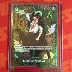 NM Dracule Mihawk Special Rare SP OP12-030 The Azure Sea’s Seven One Piece OP14 - Image 1