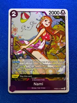 One Piece CCG - Nami PRB02-012 Premium Booster -The Best- Vol. 2 Foil - Image 1