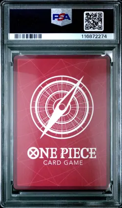 2025 ONE PIECE OP10-ROYAL BLOOD ALTERNATE ART #022 TRAFALGAR LAW PSA 10 - Image 2