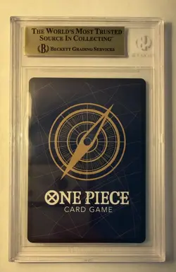Bandai One Piece Roronoa Zoro Alt Art Manga Foil OP06-118 ENG BGS 9.5 REGRADE - Image 2