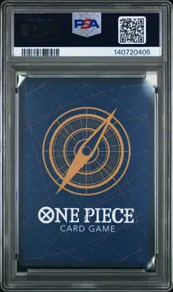 2025 One Piece OP12 EN Shanks PSA 10 GEM ALT ART FULL ART RARE #008 - Image 2