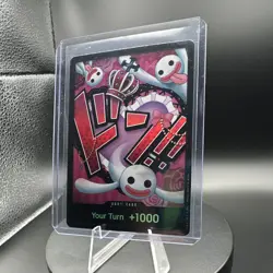 Bandai One Piece CCG Don!! Card holo Don!! Type Your Turn +1000 Perona - Image 1