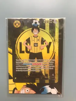 BVB x One Piece Monkey D. Luffy Ruffy ST13-003 Promo Card Sealed Limited Neu!!! - Image 1