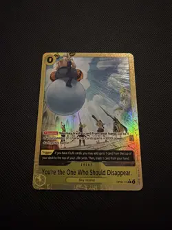Premium The Best OP06-115 You're the One Who Should Disappear Alt Art - Image 1