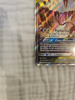 Espeon & Deoxys GX SM240 Tag Team Black Star Promo NM Pokemon TCG - Image 5