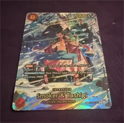Bandai Smoker & Tashigi Punk Hazard EB04-003 SP Alt Art Foil English - Image 1