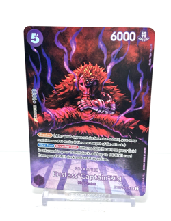 OP05-074 Eustass "Captain" Kid (SP) ONE PIECE Card TCG NM English - Image 1