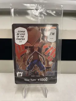 DON!! Card Luffy vs. Crocodile (Devil Fruits Col. Vol. 1) One Piece **SEALED** - Image 1