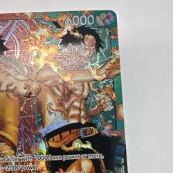Bandai Luffy & Ace ST30-001 Starter Deck Leader Foil Full Art Eng - Image 5