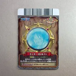 Monkey D. Luffy PRC-001-W CP Holo One Piece Onepy Berry Match Card B86 LL - Image 2