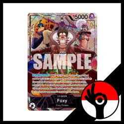 One Piece 500 Years in the Future - OP07-059 - Foxy - Alt Art - Image 1