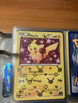Pikachu RC7/RC25 Legendary Treasures: Radiant Collection Holo LP - Image 1