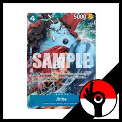 One Piece 500 Years in the Future - OP07-045 - Jinbe - Alt Art - Image 1