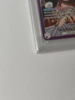 2023 ONE PIECE OP 05 ENG MONKEY D LUFFY ALTERNATE ART PSA 10 - Image 3