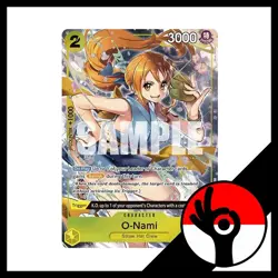 One Piece Wings of the Captain - OP06-101 - O-Nami - Alt Art - Image 1