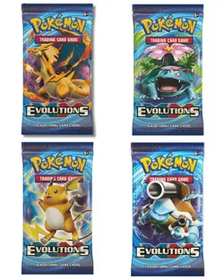 Pokemon XY Evolutions Booster Pack Random Art Unweighed Factory Sealed X1 - Image 5