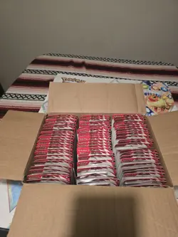 100 Destined Rivals Blisters Pack Lot - Pokemon TCG Eevee and Zarude Promos - Image 1