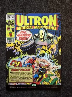 Ultron, Artificial Malevolence (Borderless) (0401) Marvel Super Heroes Foil - Image 1