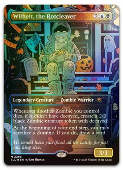 Wilhelt, the Rotcleaver (Rainbow Foil) #2285 (NM) Secret Lair Drop SLD Magic MTG - Image 1