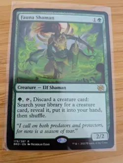 MTG Fauna Shaman 179 The Brothers' War M/NM Free UK P&P - Image 1