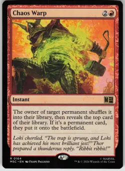 Chaos Warp Commander: Marvel Super Heroes 164 NM R - Image 1