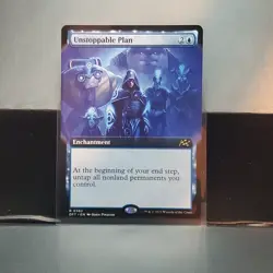 Unstoppable Plan #382 MTG (Extended Art) - Aetherdrift (DFT) - Image 1