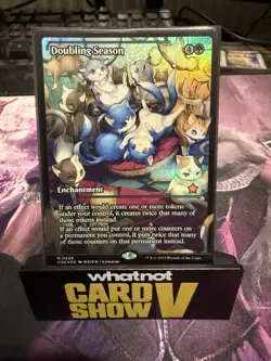 MTG Foundations Anime Doubling Season Mythic Foil 0428 - Image 1