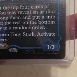 Wizards of the Coast MTG Marvel Tony Stark Foil Transform Artifact 0392 - Image 4