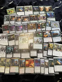 MTG MAGIC THE GATHERING SPIDER-MAN 50 CARDS BUNDLE MARVEL - Image 1