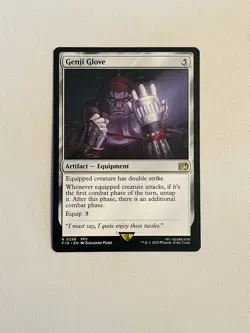 Genji Glove #258 (NM) Final Fantasy FIN Magic MTG - Image 1