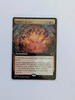 MtG Nahiri's Resolve Extended Art March Of The Machines MAT R 0172 Magic - Image 1