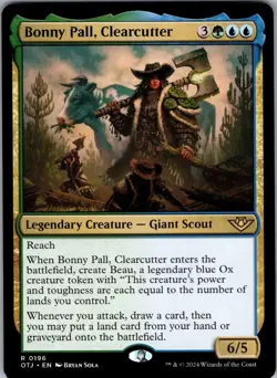 Bonny Pall, Clearcutter 196 Rare Magic: The Gathering NM/M - Image 1