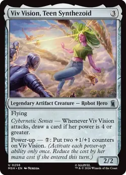 Viv Vision, Teen Synthezoid [Marvel Super Heroes] MTG - Image 1