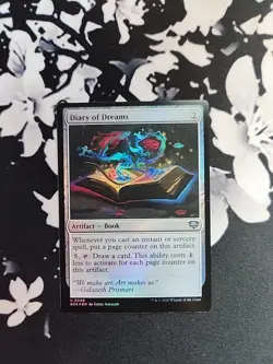 Diary Of Dreams Foil Secrets Of Strixhaven MTG TCG English - Image 1