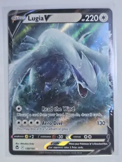 Lugia V - Pokemon TCG - Silver Tempest - Ultra Rare Holo 138/195- NM - Image 1