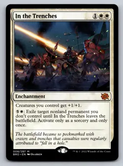 In the Trenches 8 Mythic The Brothers' War Magic: The Gathering Near Mint - Image 1