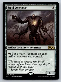 Steel Overseer 239 Rare Core Set 2020 Magic: The Gathering Near Mint - Image 1