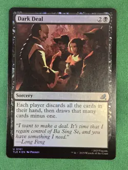 MTG Dark Deal (Foil) Avatar: The Last Airbender - Magic The Gathering - Image 3