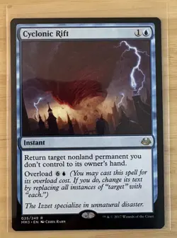 MtG Magic the Gathering Cyclonic Rift #35 Near Mint 2017 MM3 Modern Masters - Image 1
