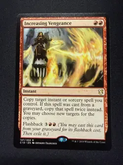 Increasing Vengeance - NM - Commander 2019 MtG - Image 1